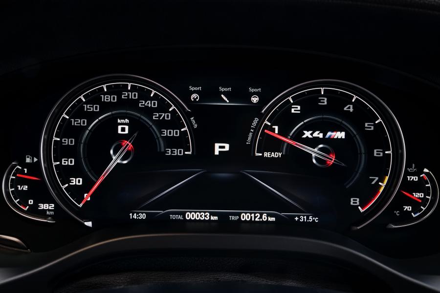 Панель приборов BMW X4 M Competition (F98) 2019 года  (WW) (фото 43 из 109)